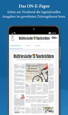 Ostfriesische Nachrichten android App screenshot 9