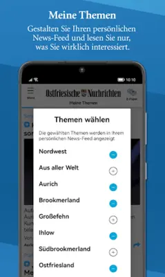 Ostfriesische Nachrichten android App screenshot 7